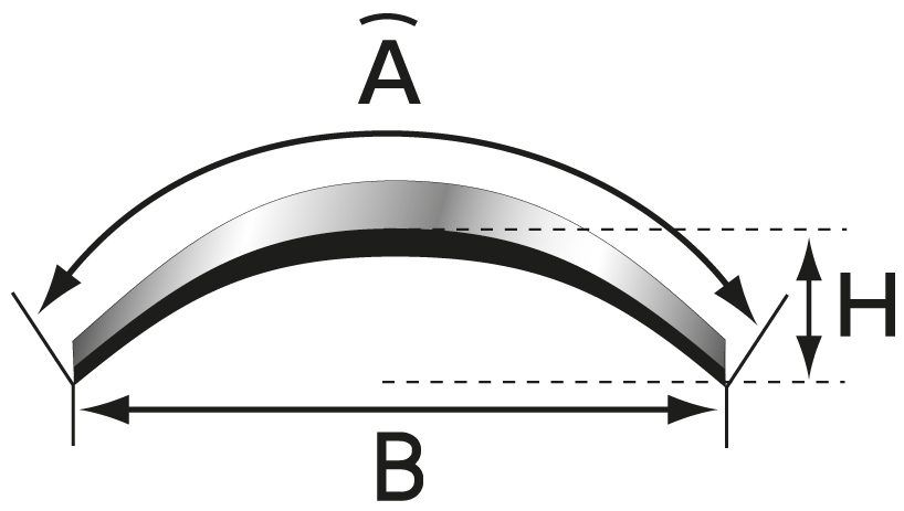 MANI Arched Knife Grafik