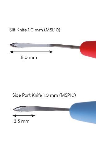 MANI Side Port Knife Kopflänge